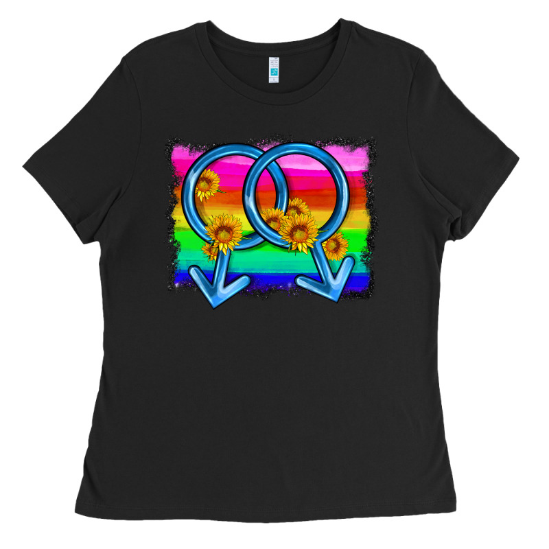 Lgbtq Gender Gay Symbol Ladies Tee by HRA Design Shop | Teevron
