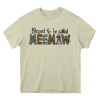 Mossy blessed meemaw Heavy Core Tee - CowhideDigitalArt