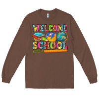 Chestnut welcome school Long Sleeve Tee - NancyCooperArtShop