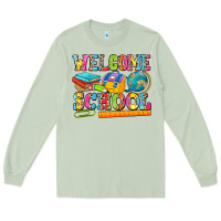 Matcha welcome school Long Sleeve Tee - NancyCooperArtShop