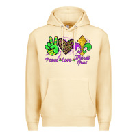 Pina Colada peace love mardi gras Premium Hoodie - JahusDesignShop