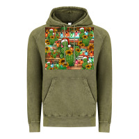 Vintage Olive feliz navidad merry christmas cactus tumbler Vintage Hoodie - Jasminsmagicworld