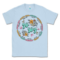 Dusty Blue yo soy inspiration Classic Tee - MaliasSmallBusiness