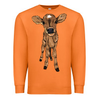 Carrot Baby cow Premium Sweatshirt - HowdyJamesFarm