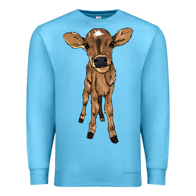 Baby Cow Premium Sweatshirt by HowdyJamesFarm | Teevron