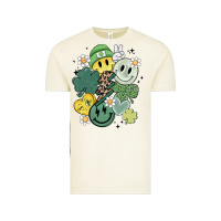 Vintage Arctic st patricks day green smile Vintage Tee - MaliasSmallBusiness