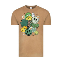 Vintage Camel st patricks day green smile Vintage Tee - MaliasSmallBusiness