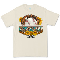 Bone western baseball with sunflower Premium Tee - BundleAndBundleShop
