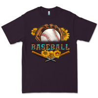 Plum western baseball with sunflower Premium Tee - BundleAndBundleShop
