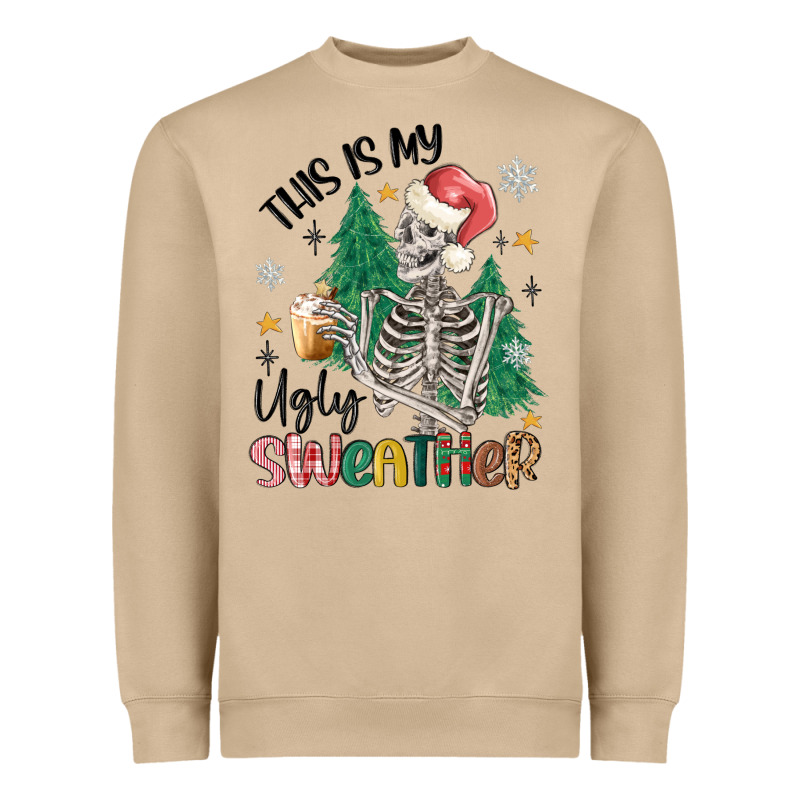 This Is My Ugly Heavyweight Sweatshirt by MaliasSmallBusiness | Teevron