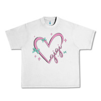 Lunar Rock gigi with heart and ribbons Urban Heavy Tee - MaliasSmallBusiness