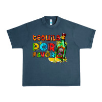 Midnight Navy tequila porfavor Urban Heavy Tee - AdoDesignShop