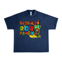 Navy tequila porfavor Urban Heavy Tee - AdoDesignShop