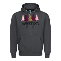 Smoke Happy Holidays Tree Zipper Hoodie - Bettercallsaul