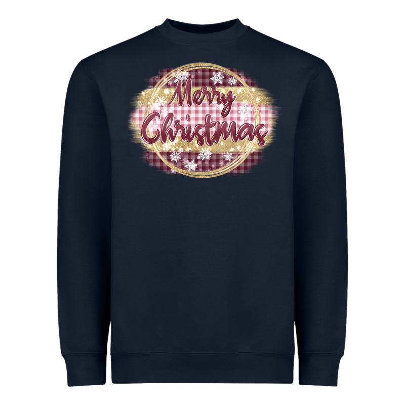 Merry Christmas Pink Heavyweight Sweatshirt by MaliasSmallBusiness | Teevron
