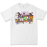 White happy halloween Premium Tee - AdoDesignShop
