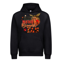 Black little sister biggest fan basketball Urban Hoodie - FaDigitalArtStudio