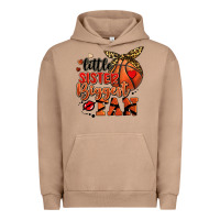 Pigment Burro little sister biggest fan basketball Urban Hoodie - FaDigitalArtStudio