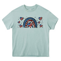 Arona american flag rainbow 16oz libbey cup Heavy Core Tee - HRA Design Shop