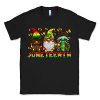 Black June Teenth Gnomes Classic Tee - CowhideDigitalArt