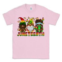 Bubblegum Pink June Teenth Gnomes Classic Tee - CowhideDigitalArt