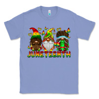 Colony Blue June Teenth Gnomes Classic Tee - CowhideDigitalArt