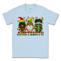 Dusty Blue June Teenth Gnomes Classic Tee - CowhideDigitalArt
