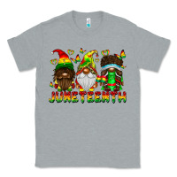 Heather Grey June Teenth Gnomes Classic Tee - CowhideDigitalArt