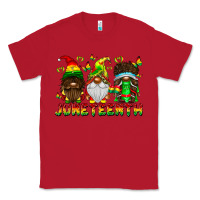 Red June Teenth Gnomes Classic Tee - CowhideDigitalArt