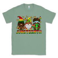 Sage June Teenth Gnomes Classic Tee - CowhideDigitalArt