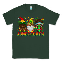 Sports Green June Teenth Gnomes Classic Tee - CowhideDigitalArt