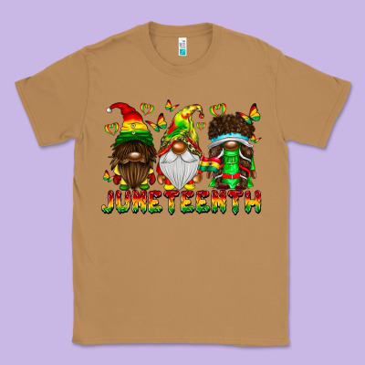 June Teenth Gnomes Classic Tee Designed By Cowhidedigitalart