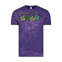 Cloud Purple god says i am patrick's day Vintage Tee - MaliasSmallBusiness