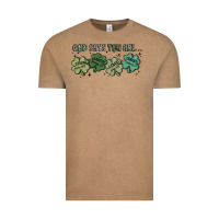 Vintage Coffee god says i am patrick's day Vintage Tee - MaliasSmallBusiness