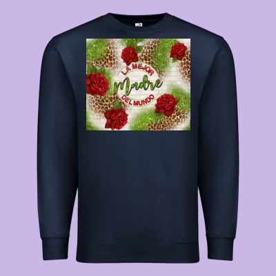 La Mejor Madre Del Mundo Premium Sweatshirt Designed By Tumblerdesignbyshophia