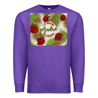 Purple la mejor madre del mundo Premium Sweatshirt - TumblerDesignByShophia