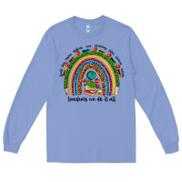Colony Blue teachers we do it all rainbow Long Sleeve Tee - NancyCooperArtShop