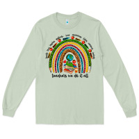Matcha teachers we do it all rainbow Long Sleeve Tee - NancyCooperArtShop