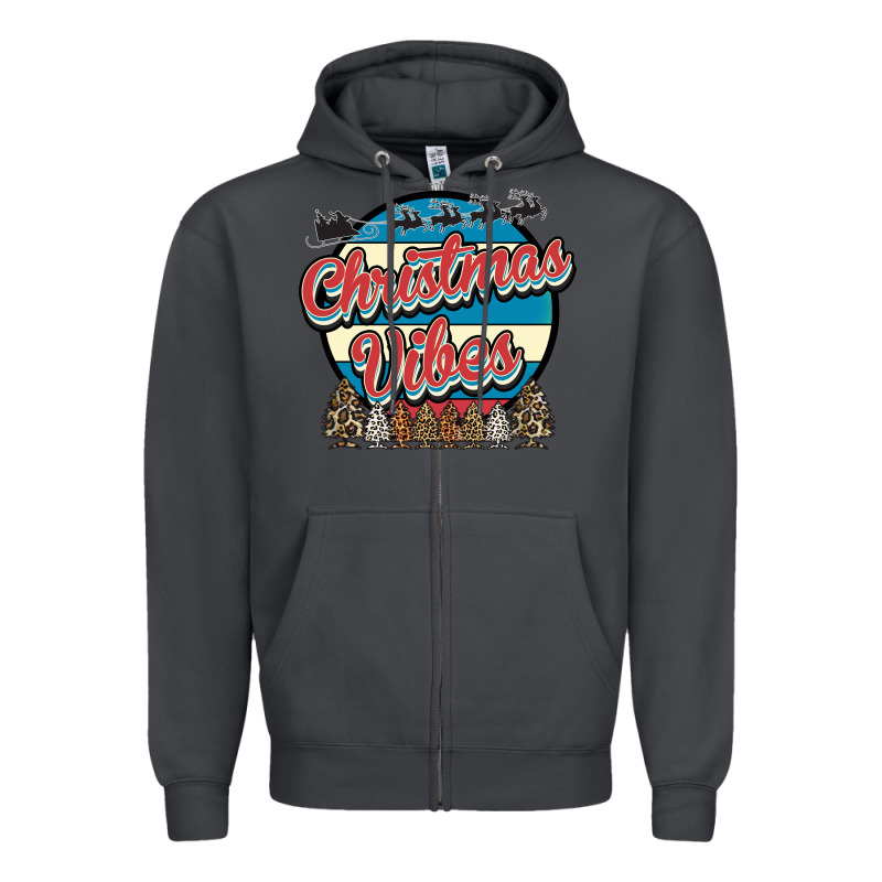 Christmas Vibes Zipper Hoodie by Bettercallsaul | Teevron