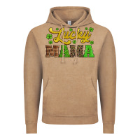 Vintage Coffee lucky mama st patricks day Vintage Hoodie - Jasminsmagicworld