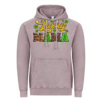 Lucky Mama St Patricks Day Vintage Hoodie | Teevron
