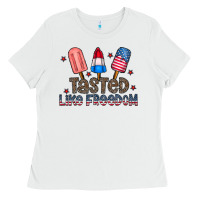 Tasted Like Freedom Ladies Tee | Teevron