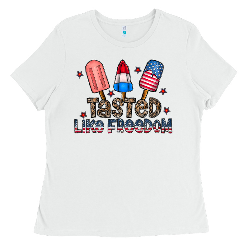 Tasted Like Freedom Ladies Tee by CowhideDigitalArt | Teevron