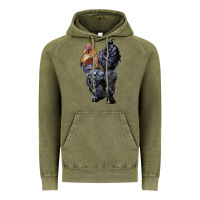 Vintage Olive Brahma Rooster Vintage Hoodie - LillyAllenDesigns