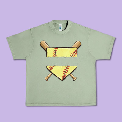 Custom Baseball Urban Heavy Tee Designed By Maliassmallbusiness