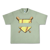 Oil Green custom baseball Urban Heavy Tee - MaliasSmallBusiness