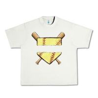 Pistachio custom baseball Urban Heavy Tee - MaliasSmallBusiness