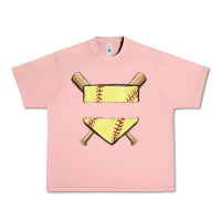Salmon custom baseball Urban Heavy Tee - MaliasSmallBusiness