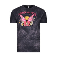 Cloud Black brighter days ahead Vintage Tee - MaliasSmallBusiness