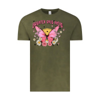 Vintage Olive brighter days ahead Vintage Tee - MaliasSmallBusiness